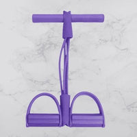 Yoga Pedal Puller Resistance Band - Sit Up Exercise Equipment for Home Workout & Fitness